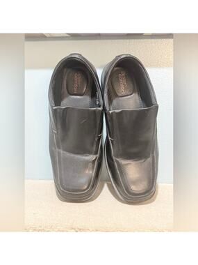 DEXTER Comfort Memory Foam Mens Square Toe Dress Shoes | Sz 8